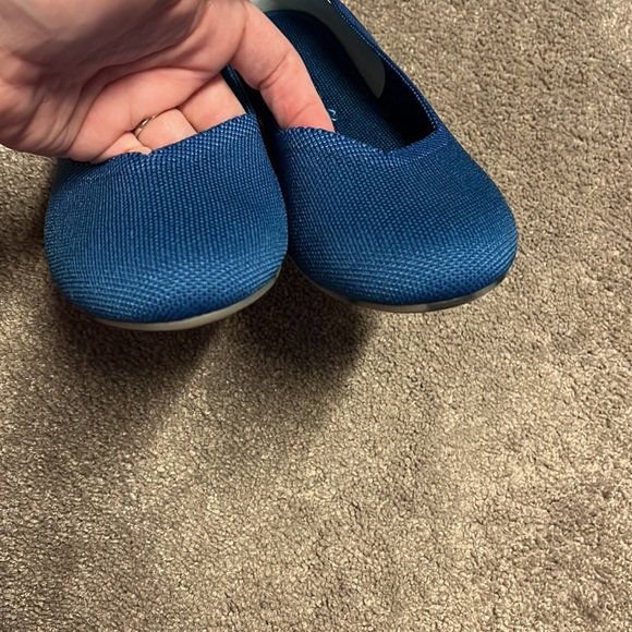 Rothy’s ocean blue flats - Picture 2 of 5